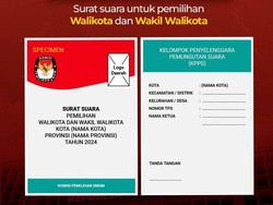 Contoh Surat Suara Pilkada 2024 yang Sah dan Tidak, Awas Salah Nyoblos!