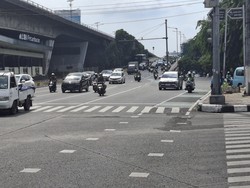 Begini Kondisi Terkini TKP Truk Tronton Tabrak 8 Kendaraan di Slipi