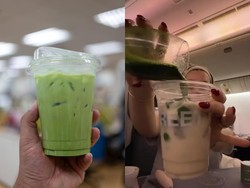 Bikin Matcha Latte di Pesawat, Penumpang Ini Dikritik