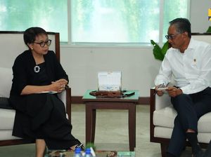 Retno Marsudi Temui Menteri PU, Bahas Infrastruktur Air & Sanitasi Retno Marsudi Temui Menteri PU, Bahas Infrastruktur Air & Sanitasi