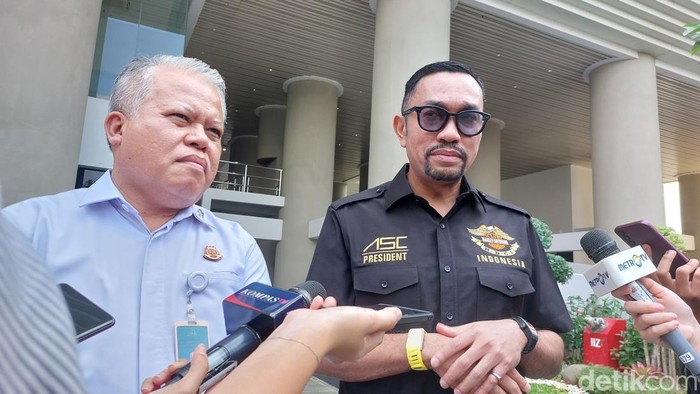 Wakil Ketua Komisi III dewan perwakilan rakyat Ahmad Sahroni (Rumondang Naibaho/detikcom)