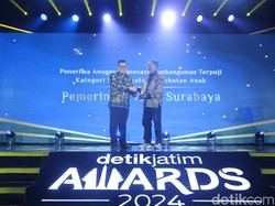 Raih detikJatimAward, Pemkot Surabaya: Kami Tidak Bekerja Sendiri