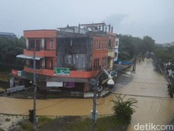 Kawasan Amplas Medan Juga Terendam Banjir