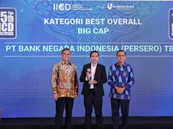 BNI Kembali Raih Predikat The Best Overall in Corporate Governance