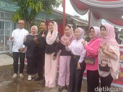 Nandriani Nyoblos di Gandus, Siap Jadi Garda Terdepan Milenial-Gen Z