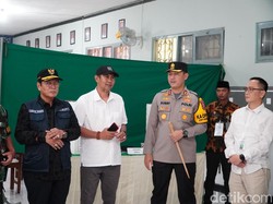 Wabup dan Forkompimda Lamongan Sidak TPS Pastikan Aman-Lancar