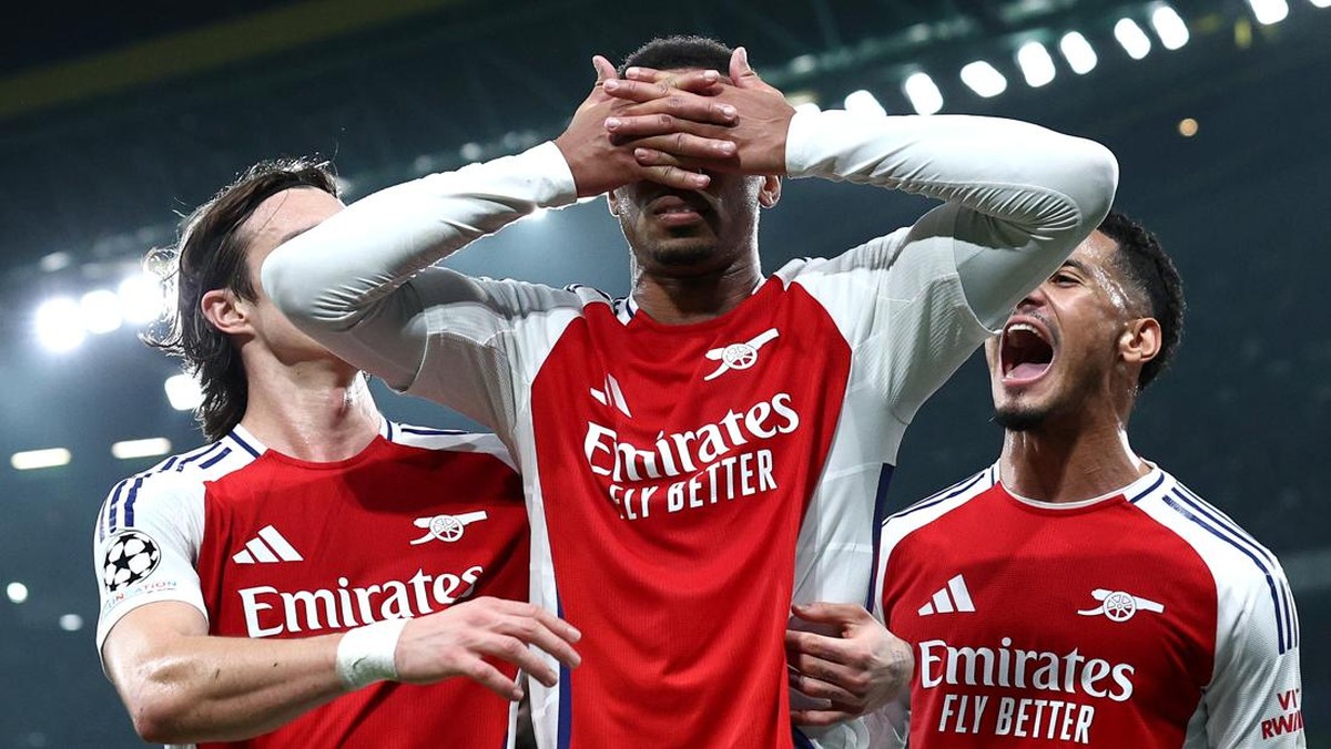 Hasil Sporting Vs Arsenal di Liga Champions. (Foto: Getty Images/Carlos Rodrigues)
