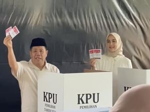 Cagub Babel Hidayat Unggul di TPS Lokasinya Mencoblos Cagub Babel Hidayat Unggul di TPS Lokasinya Mencoblos