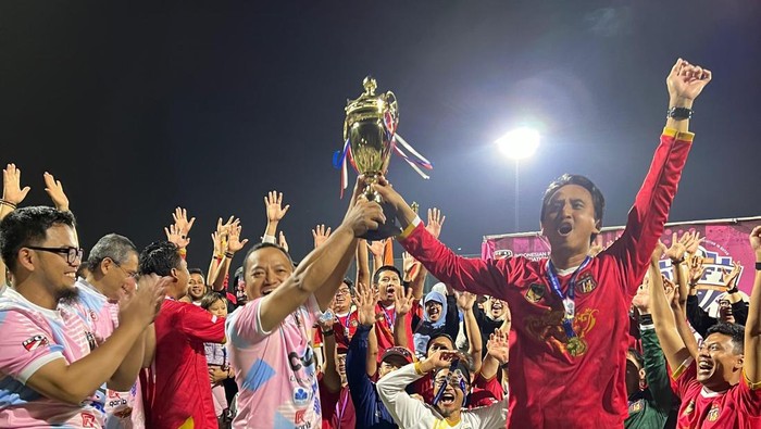 IATMI FC menjadi juara di ODFFT 2024.