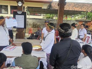 Tiga Cabup Klungkung Menang di TPS Masing-masing, Satriya Unggul Sementara