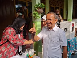 RK-Suswono Menang Telak di TPS Bahlil Nyoblos, Raih 203 Suara