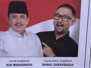 Foto Tak Biasa Ronal Surapradja di Surat Suara Pilgub Jabar Foto Tak Biasa Ronal Surapradja di Surat Suara Pilgub Jabar