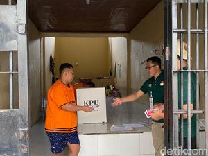 75 Tahanan Polresta Bandar Lampung Nyoblos dari Balik Sel untuk Pilkada 2024