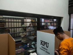 Puluhan Tahanan Polres Malang Gunakan Hak Suara di Pilbup Malang 2024