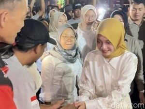 Vinanda-Gus Qowim Klaim Kemenangan di Kota Kediri Vinanda-Gus Qowim Klaim Kemenangan di Kota Kediri