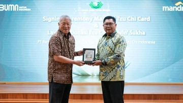 Kolaborasi dengan Tzu Chi, Bank Mandiri Rilis Kartu Kredit Berbasis Donasi