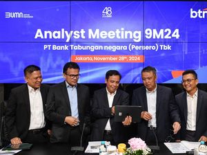 Kuartal III 2024, Laba Bersih BTN Tembus Rp 2,08 Triliun Kuartal III 2024, Laba Bersih BTN Tembus Rp 2,08 Triliun