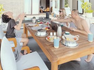 Kompaknya BCL Kulineran Bareng Anak dan Suami Keliling Dunia