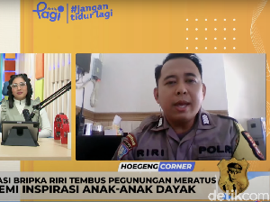 Cara Bripka Riri Dekati Warga demi Dorong Anak-anak Dayak Sekolah Lebih Tinggi