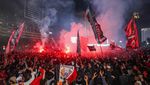 Momen The Jak Mania Rayakan HUT Persija