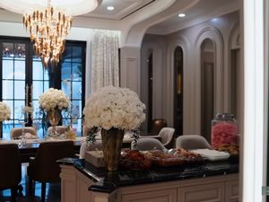 Potret Dapur Mewah Shella Saukia yang Bergaya Amerika Modern