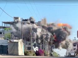 Video: Detik-detik Serangan Udara Israel Hantam Kamp Nuseirat Gaza