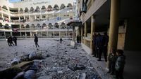Israel Kembali Serang Sekolah di Kota Gaza