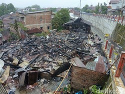 Kebakaran Hanguskan 5 Rumah di Kota Magelang