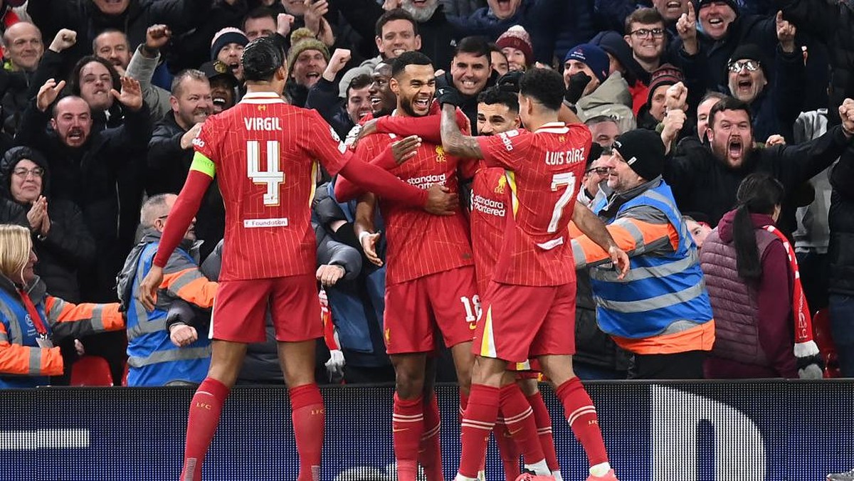 Cody Gakpo mengungkap 3 rahasia Liverpool bisa tampil impresif. (Foto: CameraSport via Getty Images/Richard Martin-Roberts - CameraS)