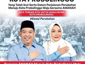 Aminuddin-Ina Buchori Unggul Hasil Quick Count Pilwali Probolinggo Aminuddin-Ina Buchori Unggul Hasil Quick Count Pilwali Probolinggo