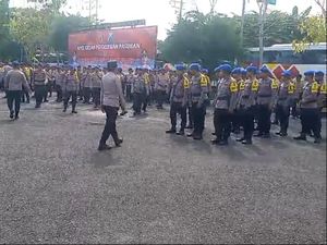 Coblosan di Sampang Aman dan Lancar, BKO Polisi-Marinir Ditarik