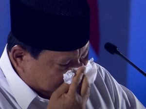 Bicara Upaya Mensejahterakan Guru di RI, Prabowo Menangis Bicara Upaya Mensejahterakan Guru di RI, Prabowo Menangis