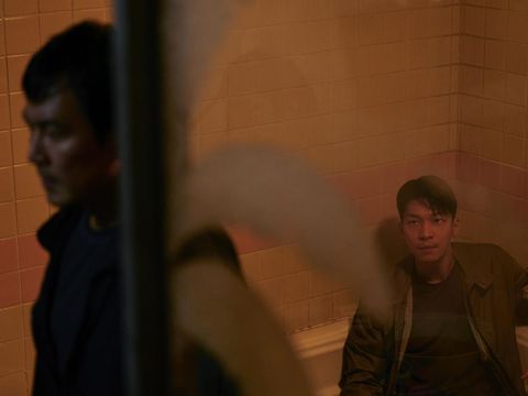 Squid Game S2 Lee Jung-jae as Seong Gi-hun and Wi Ha-jun as Hwang Jun-ho in Squid Game S2 Cr. No Ju-han/Netflix © 2024