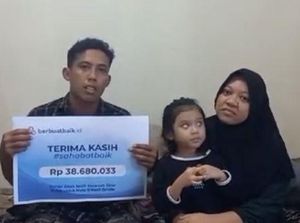Donasi Sahabat Baik Bantu Kebutuhan Zahida, Bocah dengan Gangguan Penglihatan