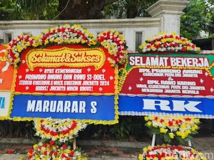 Muncul Karangan Bunga RK untuk Pramono, Tim RIDO: Mungkin Rano Karno