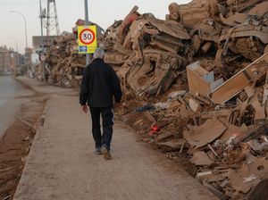 Sisa-sisa Banjir Terburuk dalam Sejarah Spanyol yang Menewaskan Ratusan Orang