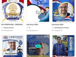 50+ Twibbon Hari Korpri ke-54 Tahun 2025 Terbaru, Siap Pakai untuk ASN