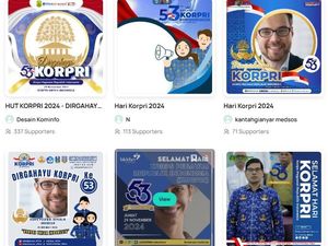 50 Twibbon HUT Korpri ke-53 Tahun 2024, Cara Pasang Foto dan Download-nya 50 Twibbon HUT Korpri ke-53 Tahun 2024, Cara Pasang Foto dan Download-nya