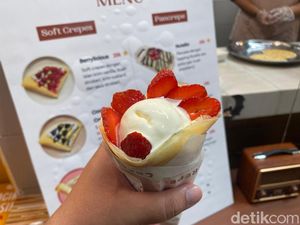 Mencicipi Dessert Kekinian dalam Pasar, Ada Onde Isi Cokelat dan Soft Crepes Mencicipi Dessert Kekinian dalam Pasar, Ada Onde Isi Cokelat dan Soft Crepes