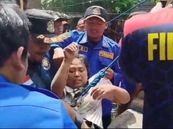 Emak-emak di Madiun Selamat Meski Tercebur Sumur Sedalam 12 Meter