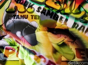 Ini Dia, Pelukis Spanduk Pecel Lele nan Ikonik