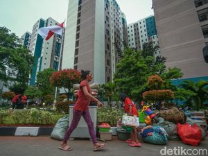 Potret Warga Kolong Tol Pindahan ke Rusun Rawa Buaya