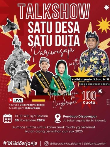 Talkshow Satu Desa Satu Duta Pariwisata