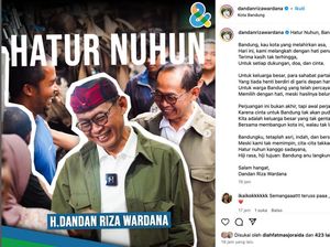 Kalah Hasil QC Pilwalkot Bandung, Dandan: Perjuangan Ini Bukan AKhir Kalah Hasil QC Pilwalkot Bandung, Dandan: Perjuangan Ini Bukan AKhir