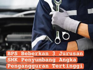 Infografis: BPS Ungkap 3 Jurusan SMK Ini Penyumbang Angka Pengangguran Tertinggi Infografis: BPS Ungkap 3 Jurusan SMK Ini Penyumbang Angka Pengangguran Tertinggi