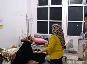 Pemotor Tabrak Warga Sedang Menyeberang Jalan di Pangkep, 2 Orang Luka