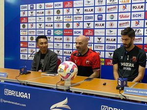 Liga 1: Madura United Percaya Diri Mampu Putus Tren Positif Persebaya Liga 1: Madura United Percaya Diri Mampu Putus Tren Positif Persebaya