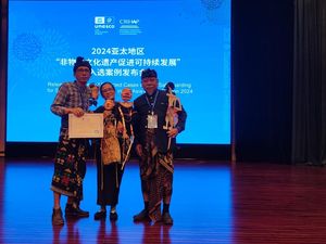 Pertama Kali, Wayang Sasak Lombok Pentas di Beijing China