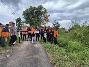 Antisipasi Kecelakaan, KAI Daop 8 Tutup Perlintasan Sebidang di Sidoarjo