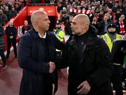 Man City Masih Puasa Kemenangan, Slot Tolak Bersimpati pada Guardiola